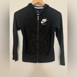 NIKE youth zip up hoodie size Medium